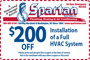 Installation of a full HVAC system $200 off