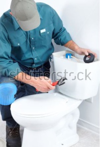Toilet repaired by Spartan Plumbing