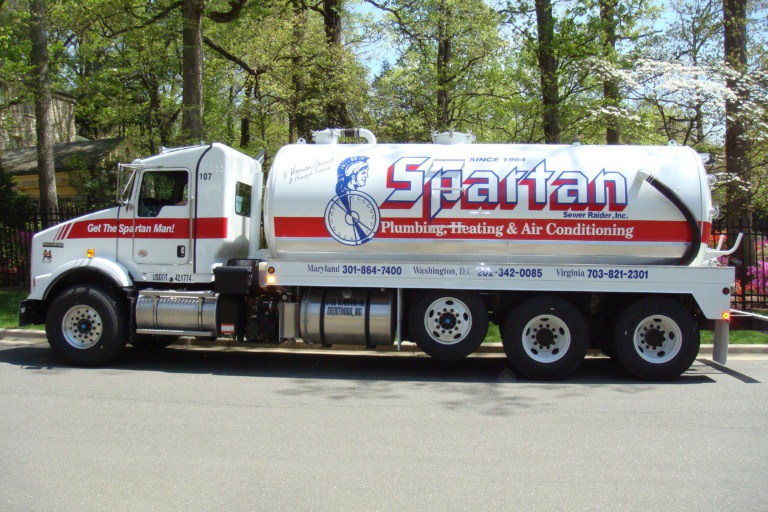 Grease Truck 1 Spartan Plumbing